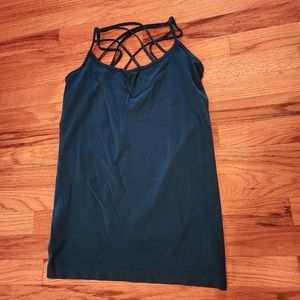 Zenana Outfitters Seamless Forest Green Camisole 1X/2X